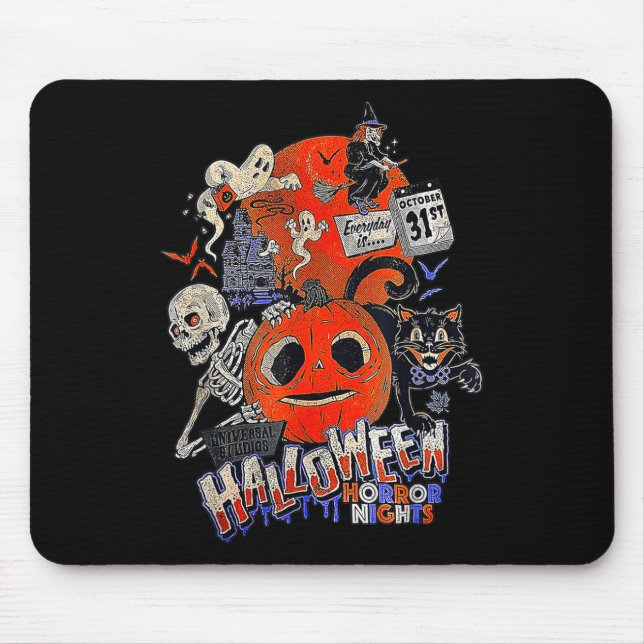 Tapis De Souris Lil Boo Halloween Horreur Nuits Chaque Est Le 3 Oc (Devant)