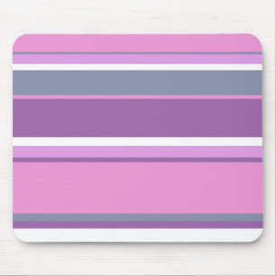 Tapis De Souris Lilac rayures