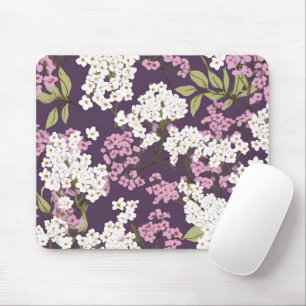 Tapis De Souris Lilacs Sur Violet