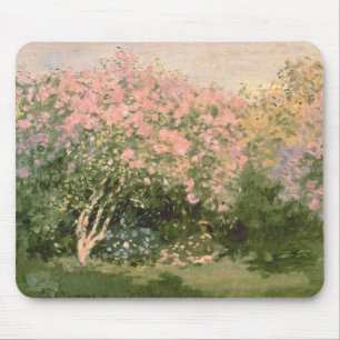 Tapis De Souris Lilas de Claude Monet au soleil, 1873
