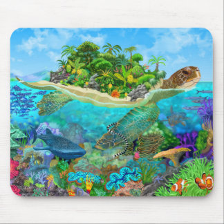 Tapis De Souris L'île de Honu