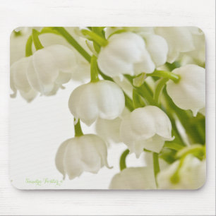 Tapis De Souris Liliers blancs