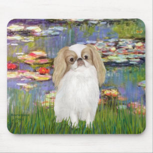 Tapis De Souris Lilies 2 - Chin japonais (L1)
