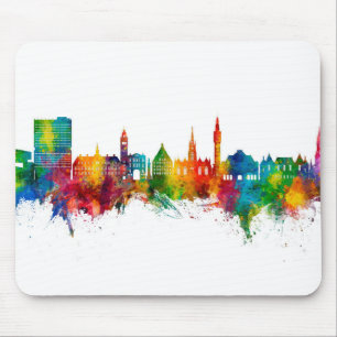 Tapis De Souris Lille France Skyline
