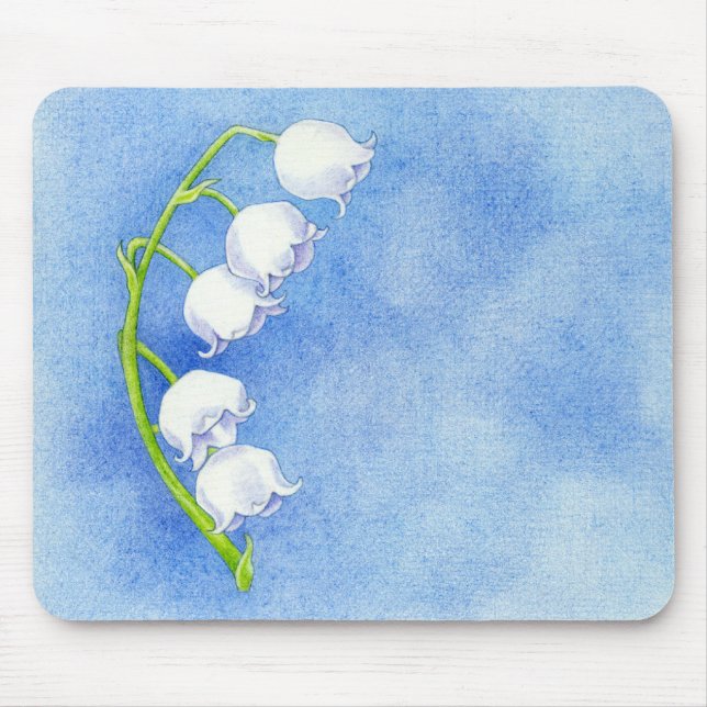 Tapis De Souris Lily de la vallée de Mousepad (Devant)