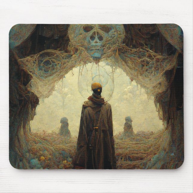 Tapis De Souris L'Imaginaire foncé Entryway Sci-Fi (Devant)