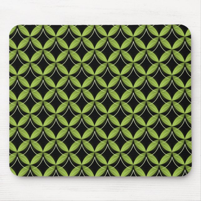Tapis De Souris Lime Green Uptown Glam Mousepad (Devant)