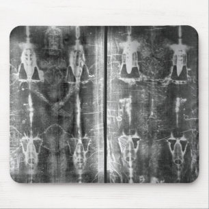 Tapis De Souris Linceul de Turin de la Crucifixion Photo négative