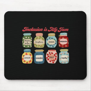 Tapis De Souris L'inclusion est mon truc Professeur d'éducation sp
