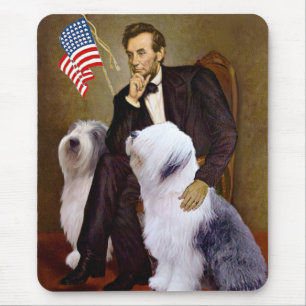Tapis De Souris Lincoln - Deux vieux chiens anglais