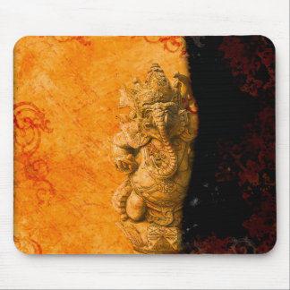 Tapis De Souris L'Inde dans le mousepad d'or