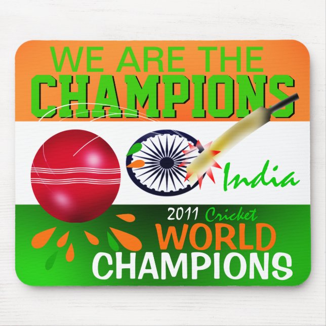 Tapis De Souris L'Inde ICC nous sommes le grillon Mousepad de (Devant)