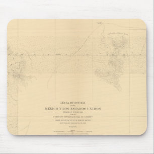 Tapis De Souris Linea Divisoria Entre Le Mexique 3