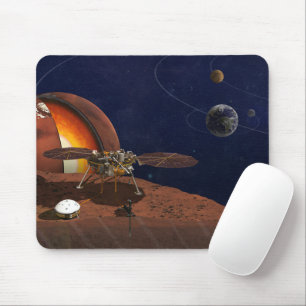 Tapis De Souris L'interprétation de l'artiste de la Lander de visi