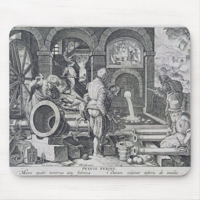 Tapis De Souris L'invention de la poudre (Devant)
