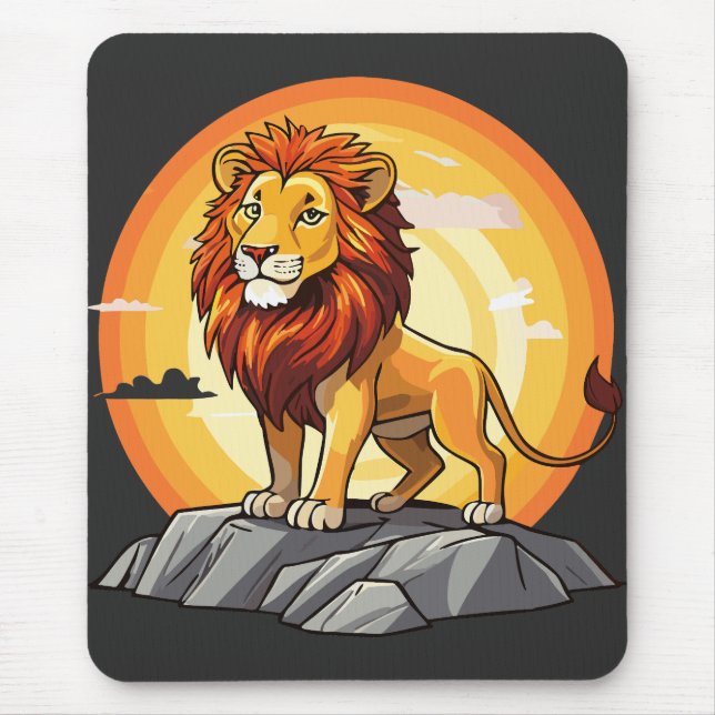 Tapis De Souris Lion (Devant)