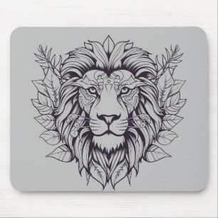 Tapis De Souris Lion Animal Freedom World Wildlife Wonder Vector