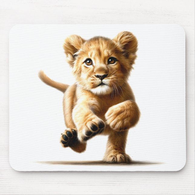 Tapis De Souris Lion Cub (Devant)