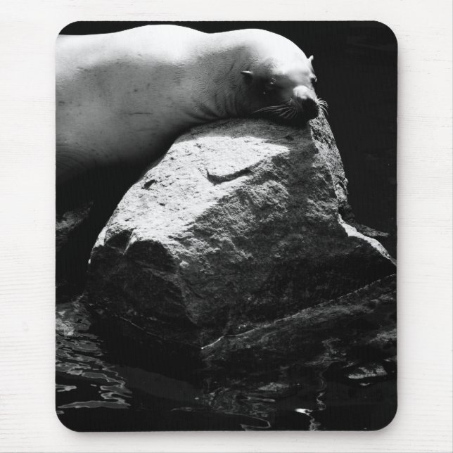 Tapis De Souris Lion de mer dormant .1781 (Devant)