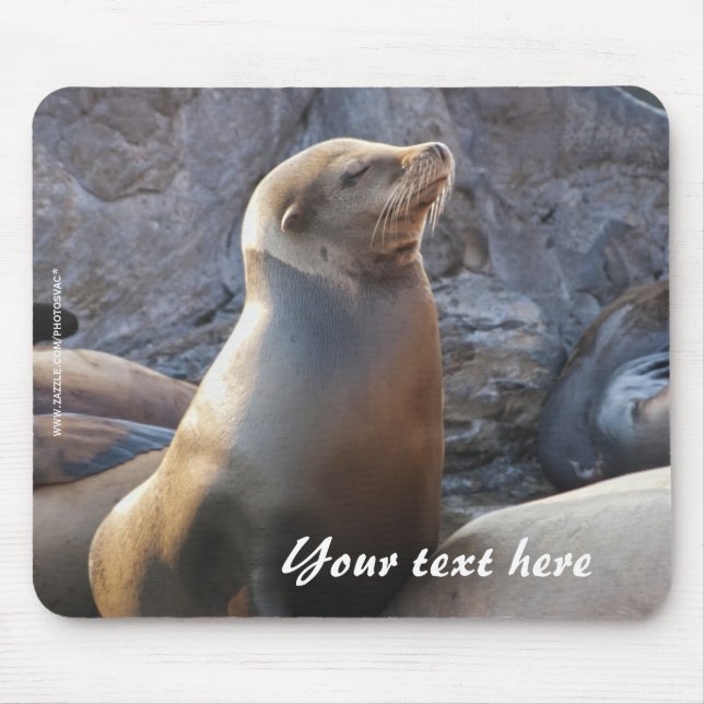 Tapis De Souris Lion de mer Mousepad (Devant)