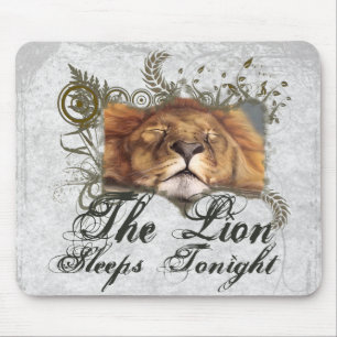Tapis De Souris Lion de sommeil