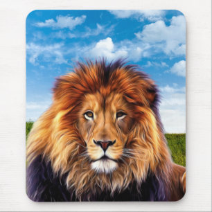 Tapis De Souris Lion le roi de la forêt