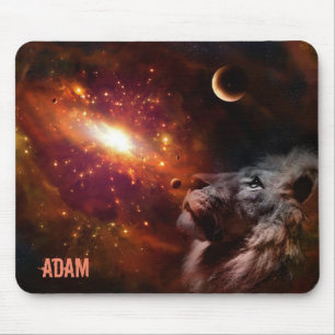 Tapis De Souris Lion Leo Zodiaque