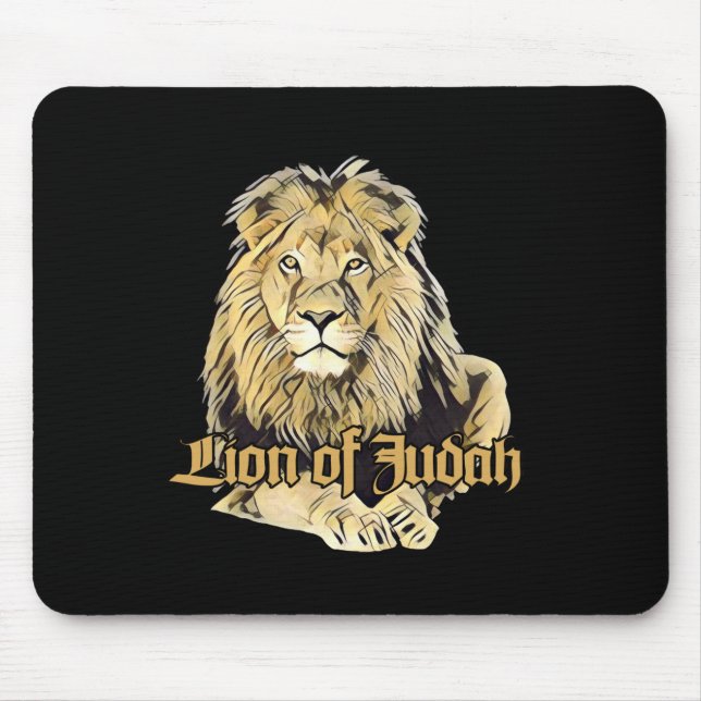 Tapis De Souris Lion of Judah - Big Lion - Mousepad (Devant)
