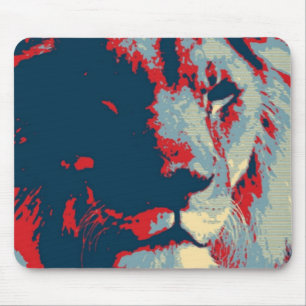 Tapis De Souris Lion Pop Art