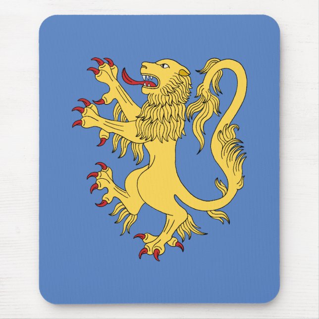 Tapis De Souris Lion Rampant (Devant)