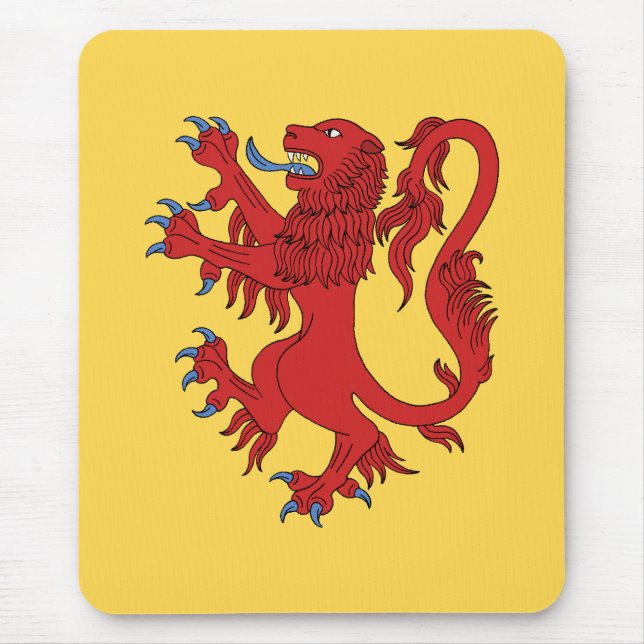 Tapis De Souris Lion Rampant Gules (Devant)