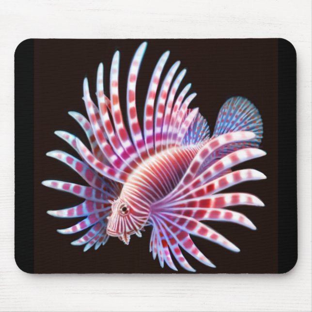 Tapis De Souris Lionfish Pacifique Mousepad (Devant)