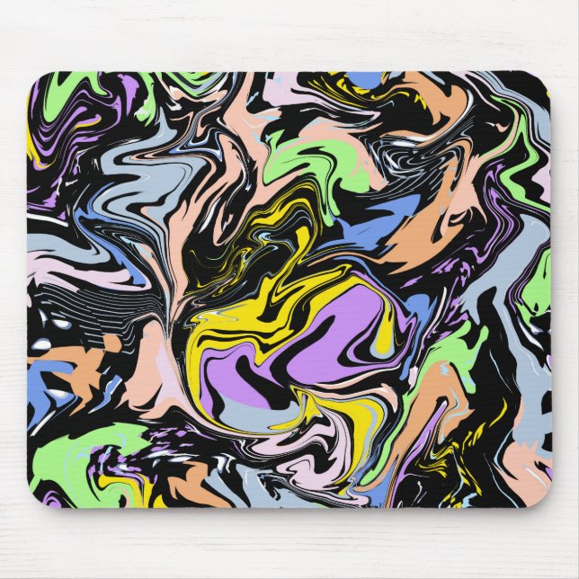 Tapis De Souris Liquify Abstraction (Devant)