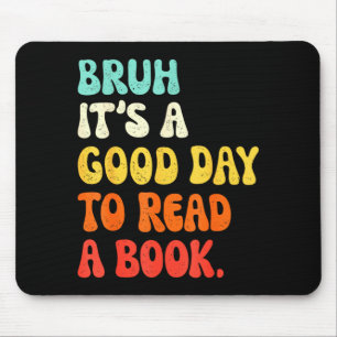 Tapis De Souris Lire un livre mec cool ela professeur d'anglais li