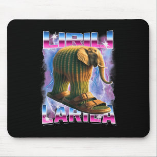 Tapis De Souris Lirili-larila Italian-brainrot Drôle Hommes Femmes