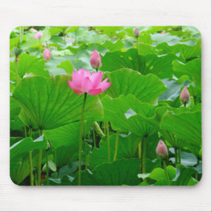 Tapis De Souris Lis se tenant grand