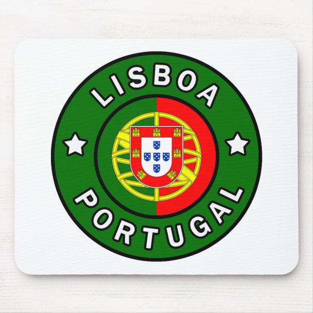 Tapis De Souris Lisboa Portugal (Devant)