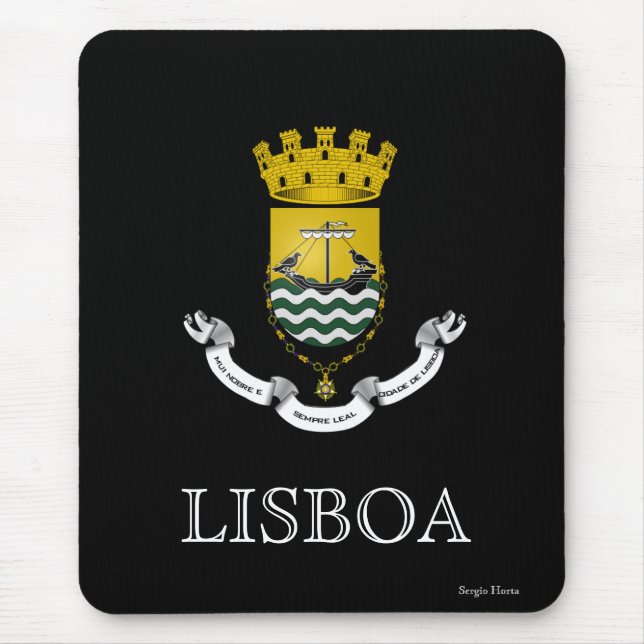 Tapis De Souris Lisbonne Mousepad (Devant)