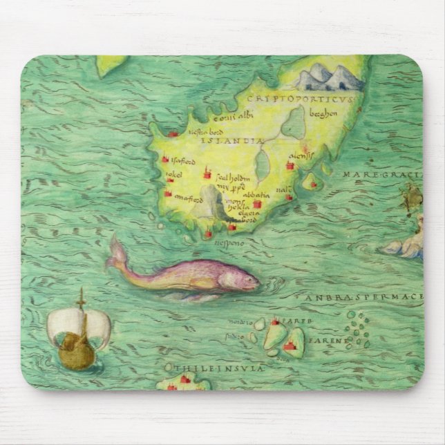Tapis De Souris L'Islande (Devant)