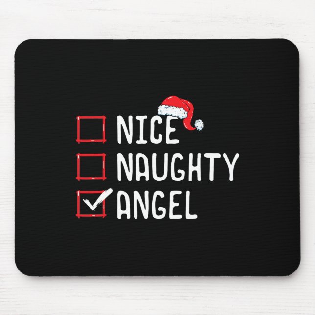 Tapis De Souris List de Nice Naughty Angel (Devant)