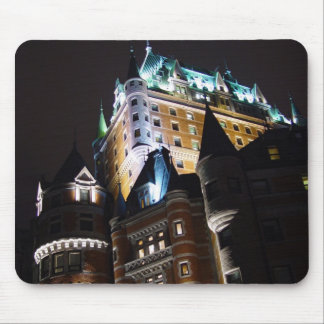 Tapis De Souris Lit de château de Frontenac de château la nuit