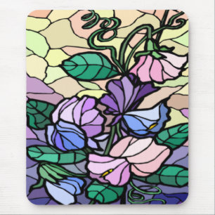 Tapis De Souris Lit De Verre Tiré Du Champ Mousepad