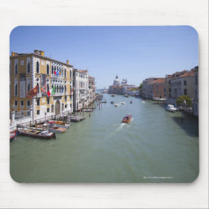 Tapis De Souris L'Italie, Venise, bateaux sur le canal dans la