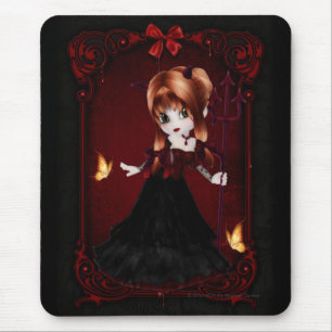 Tapis De Souris Little Cookie Devil Girl Design 3 Mousepad