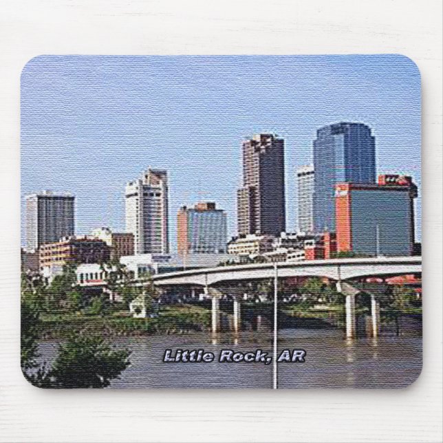 Tapis De Souris Little Rock, Arkansas (Devant)