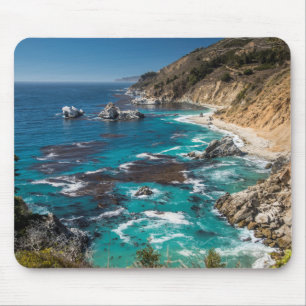 Tapis De Souris Littoral de Big Sur, Côte ouest, Côte pacifique