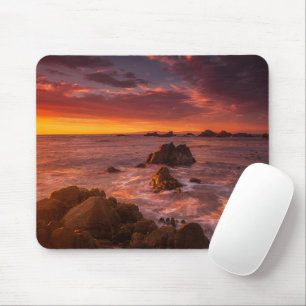 Tapis De Souris Littoral   Sunset Pacific Grove Carmel California
