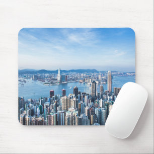 Tapis De Souris Littoral   Tsim Sha Tsu, île de Hong Kong, Asie