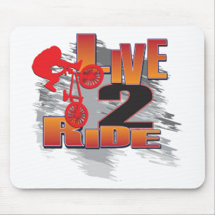 TAPIS DE SOURIS LIVE-2-RIDE-BMX