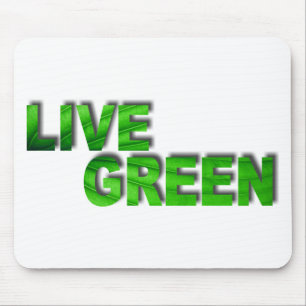 Tapis De Souris Live Green